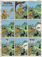 Pappa and the Black Hands (left panel)