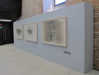 Assorted works at the South African pavilion