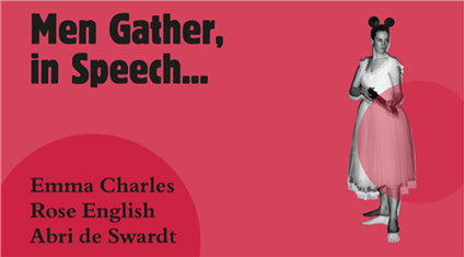 Men Gather in Speech