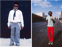 'Kepi in Bree Street' and 'Nono', from the 'Beauty is in the eye of the Beholder' series