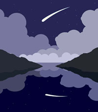 Signs in the Landscape (Night)