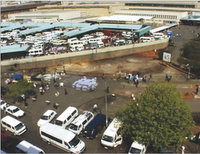 Space Invader (Johannesburg Taxi Rank)