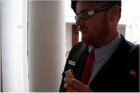 Professor Alain Said, the bumbling, fictional art historian