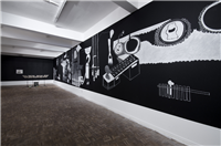 Installation view of Remembering the Future of a Hole as a Verb 2.1