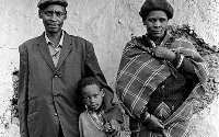 Farmworker and family in iXopo, kwaZulu-Natal