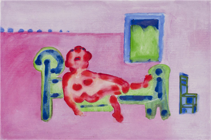 Odalisque with Landscape