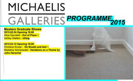 Michaelis Galleries: Masters Graduate Shows