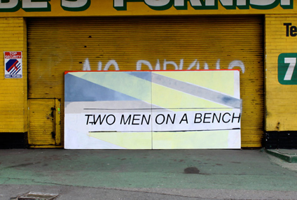 Two Men on a Bench