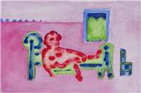 Odalisque with Landscape