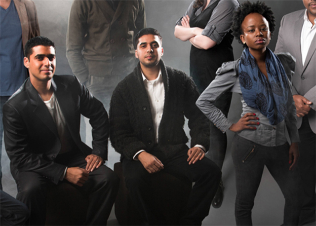 Hasan and Husain Essop with Donna Kukama