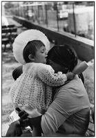 Servants are not forbidden to love. Woman holding child said, “I love this child, though she’ll grow up to treat me just like her mother does. Now she is innocent.”
