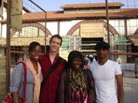 The Old Railway Station, Dakar, Senegal at the cocktail evening