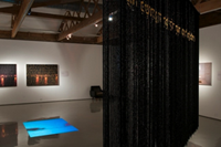 Installation view (curtain)
