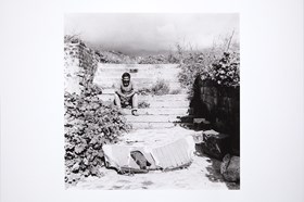 Amien Hendricks at the seven steps, District Six. 1981