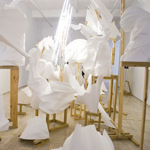 Installation for 'Pandemonium: Art in a time of creativity fever'