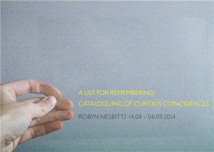 A List for Remembering: A Catalogue of Curious Coincidences